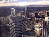 Pohled na Denver z 38. patra hotelu