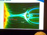 Vliv slunečního větru na geomagnetické pole Země