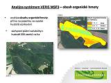 Veris MSP3 - mapa obsahu organické hmoty