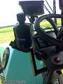 EZ-Steer a EZ-Guide 500 v kabině postřikovače Berthoud Raptor