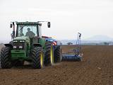 Autopilot Trimble CFX-750 na traktoru JD 8210 - setí pšenice na Litoměřicku (3)