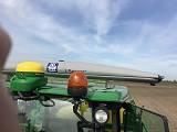 N-Sensor na střeše samochodu John Deere