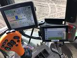 N-Sensor na samochodu John Deere s kontrolerem Green Star