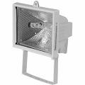 Nástěnné halogenové svítidlo 500W - venkovní - bílé