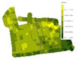 Mapa hustoty biomasy